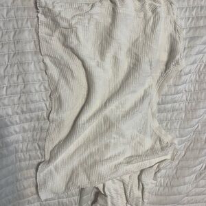 Aerie Cream Textured Throw